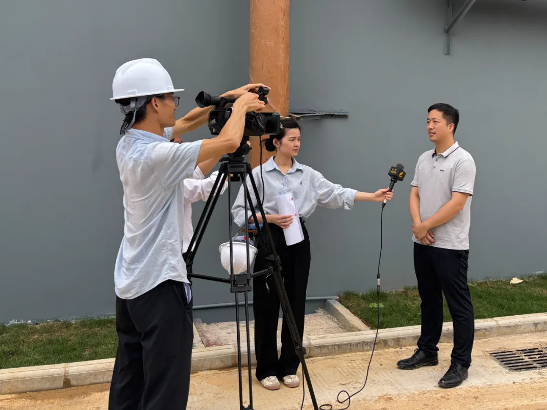 贵港市人大常委会到华鸿水务集团桂平项目调研